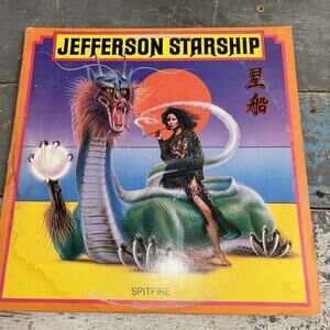 Jefferson Starship Spitfire Vinyl LP 1976 Grunt Records Album Vintage V NM CEX